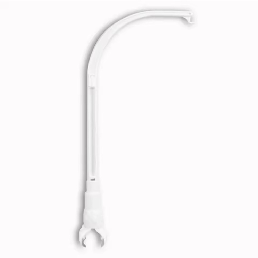 White Plastic Crib Mobil Holder